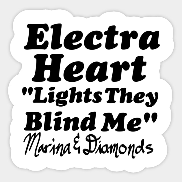 Electra Heart Sticker by guestw1vsm768jni49fu5gyl3